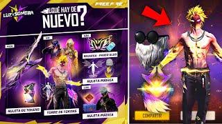 AGENDA SEMANAL de FREE FIRE: SKIN LEGENDARIA ASI FUNCIONA RULETA DE TOEKS PATRONES RULETA MAGICA 