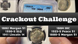 Crackout Challenge - NGC / ANACS / ICG coins cracked out to NGC - 1880-S PL Morgan results