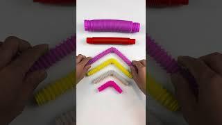 DIY Mini Creating ASMR Crunchy  POPs #satisfyingvideos #relaxing #creative #oddasmr #poptubesound