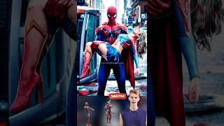 SPIDERMAN SAVES SUPERGIRL FROM ACCIDENT  ( Quarrel With Deadpool ) #marvel #avengers #dc #shorts