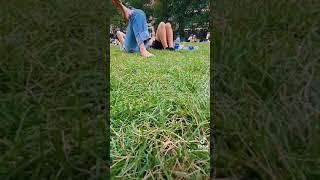 LAWN FEET WITH FRIEND. Candid Feet King __ OLD EPISODES