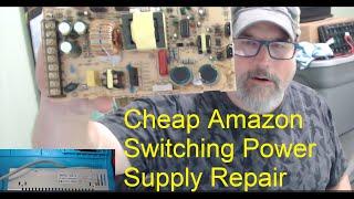 Inexpensive Amazon 30 Amp 12 Volt switching power supply repair. 360-12