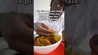 Who’s owing you a plate of Amala?  #FoodieHacks #PasswordTV #ibadan