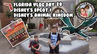 EPCOT & ANIMAL KINGDOM | Day 20 | Tiger Tom and Wild Will