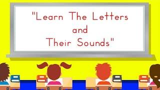 Letters and their sounds for kids | sounds of letters a-z  for kids