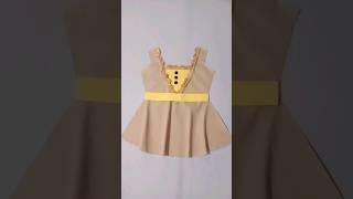 Beautiful Frock Design 2024 | Easy Cut & simple sew