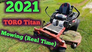 2021 TORO Titan 40 hours on the clock