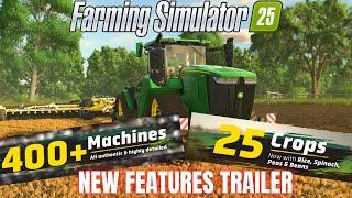 NEW FEATURES TRAILER - Farming Simulator 25