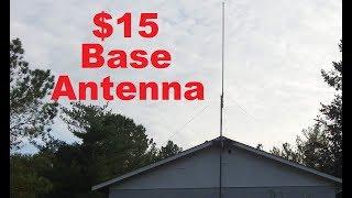 Homemade Ground Plane Antenna, CB radio base station