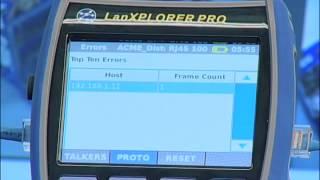 IDEAL LanXPLORER Gigabit Ethernet Analyzer