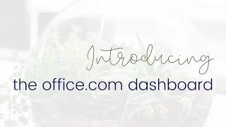 Introducing the office.com dashboard