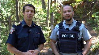 #NorthVan RCMP and DNV fire issue warning to Lynn Canyon parkgoers