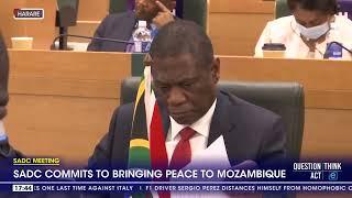 SADC commits to bringing peace to Mozambique