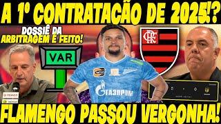 FLAMENGO FAZ DOSSIÊ CONTRA ARBITRAGEM E SURPREENDE A TODOS! 1 CONTRATAÇÃO DO ANO QUE VEM!?