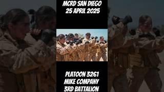 MCRD San Diego Mike Company 3rd Battalion Platoon 3261 Making history out the door. #military #usmc