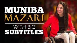 ENGLISH SPEECH | MUNIBA MAZARI - We all are Perfectly Imperfect (English Subtitles)