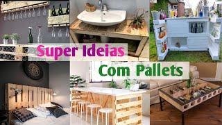 Pallet Furniture | Rustic Decoration | Furniture with Palets- Joseane Silva