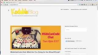 #KidsCanCode Chat Archive