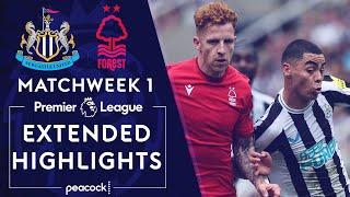 Newcastle United v. Nottingham Forest | PREMIER LEAGUE HIGHLIGHTS | 8/6/2022 | NBC Sports