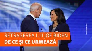 Alegeri SUA 2024 | Retragerea lui Joe Biden. De ce și ce urmează pentru Partidul Democrat