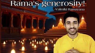 Rama’s Generosity | Ayodhya Ram Mandir || Navaneet Galagali