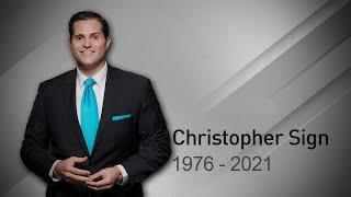 ABC 33/40 Tribute to Christopher Sign