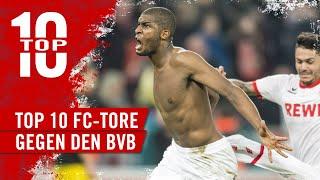 TOP TEN | 1. FC Köln gegen BORUSSIA DORTMUND | 1. FC KÖLN | Polster | Modeste | Lottner | Bundesliga