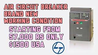 ABB AIR CIRCUIT BREAKER (ACB) 1250 A, 3 POLE/ AIR CIRCUIT BREAKER IN  BRAND NEW WORKING CONDITION.