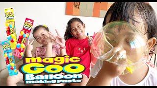 MAKE BALLON magic goo with wahaha tv