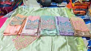 100Rs Clarence Sale Chickpet Bangalore Wholesale Sarees/Courier AVL/Festival&Gifted Sarees/Shopping