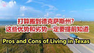 打算搬到德克萨斯州？这些优势和劣势一定要提前知道Pros and Cons of Living in Texas【Echo走遍美国】 【Echo's happy life】 【Echo的幸福生活】