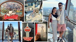 Calgary Tower, Glenbow Museum, Calgary Downtown Delights- Our YYC Adventure Vlog 