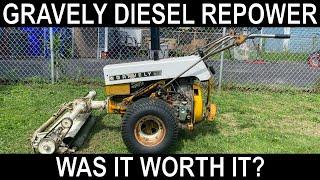 Gravely Diesel Repower - What I Wish I Knew