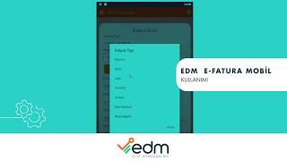 EDM E-FATURA MOBİL