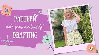 Make your own Boxy Top from a bodice pattern  - YOU CAN DO IT