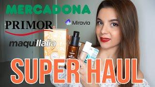 SUPER HAUL ACUMULADO : MERCADONA, PRIMOR, PERFUMES ÁRABES...