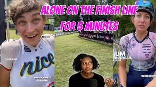 Trans Cyclist ALONE on the Finish Line for 5 Mins After Destroying Female Competitors