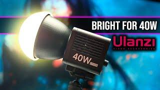 NEW Ulanzi 40w Portable Light - Brightest 40W LIGHT Ever Released!