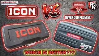 HARBOR FREIGHT ICON VS CRAFTSMAN V SERIES!!! / WHICH IS BETTER #harborfreight #icon #craftsman #diy