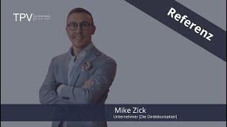 REFERENZ - Mick Zick spricht über die TPV Unternehmensberatung #Mitarbeitergewinnung #Recruiting