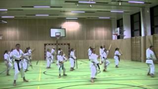 Haku Sho No Kun Bo Kata, Kobudo Seminar led by Katherine Loukopoulos, St. Pölten, Austria, 2014