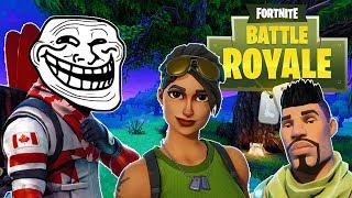 FORTNITE TROLLING TEAMMATES - Funny Fortnite Moments