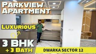 Luxurious 3 BHK at Park View CGHS Apartments Prime Sector’s in Dwarka Sector 12, Gated Society Flats