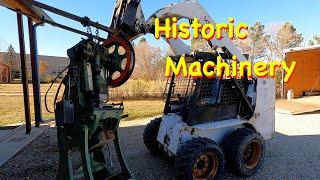 Historic Carriage Lamp Machinery to a Museum | Engels Coach Shop