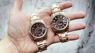 Rolex Sky-Dweller Rose Gold Chocolate Dial Review