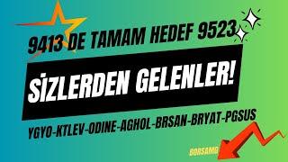 DİRENÇLERİ KIRIYORUZ!! HİSSELER HAREKET ETMİYOR!! SORDUĞUNUZ HİSSELER!! #odine #ygyo #ktlev #aghol