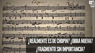 ¿Un nuevo Vals? ... Que suene a Chopin no significa que sea Chopin