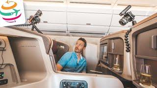 Singapore Airlines Business Class A350, 10 Stunden JNB-SIN | YourTravel.TV