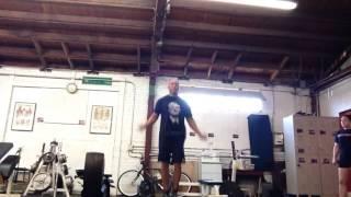 100 double unders with two trip ups