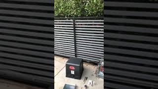 Gate operator installation